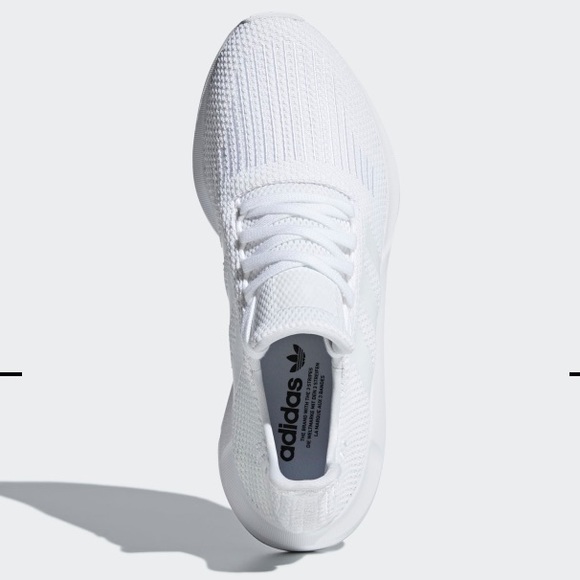 adidas white swift run shoes